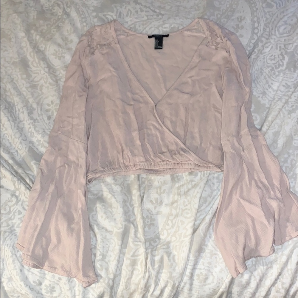 Forever 21 pink long sleeve